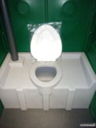 Стульчак к туалетному цельнолитому баку EcoGR (Европа)