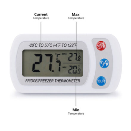 Цифровой термометр для холодильника