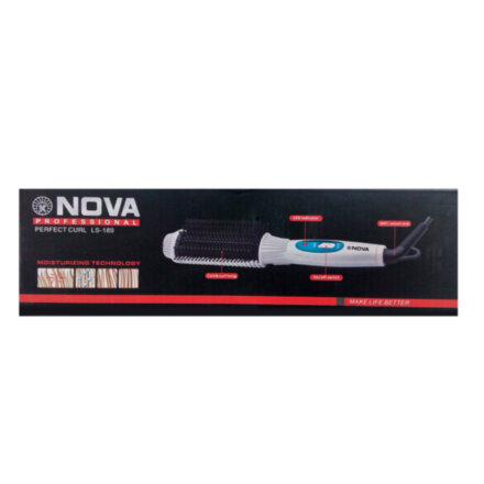 Nova Perfect Curl LS-189 электрическая расческа для укладки волос