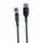 Магнитный кабель X-Cable для зарядки USB-Type-C, 360°, 1m (тканевый) черный