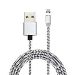Магнитный кабель X-Cable для зарядки USB-Type-C, 360°, 1m (тканевый)