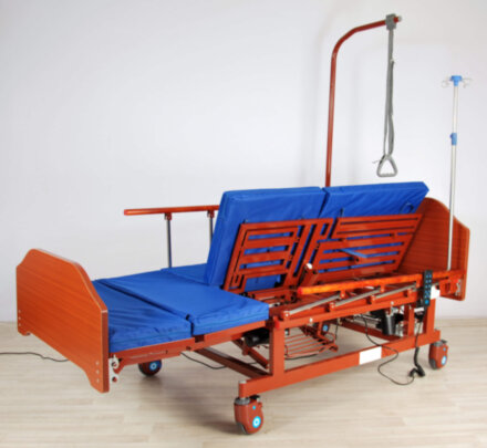 Кровать электрическая с туалетным устройством с функцией кардиокресло DB-11А (ММ-21, ММ-121Н)