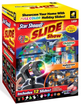 Лазерный проектор Slide Star Shower 12 слайдов