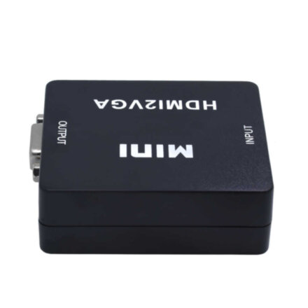 Адаптер конвертер Mini HDMI в VGA 1080p