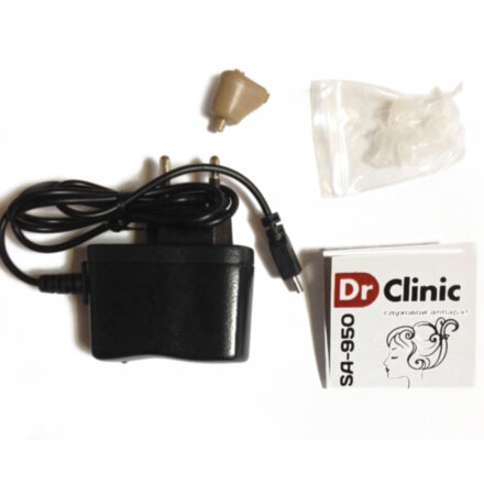 Усилитель слуха внутриушной на аккумуляторе DrClinic SA-950 Доктор клиник