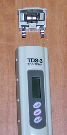 ТДС метр, (солемер), измеритель жесткости воды TDS3