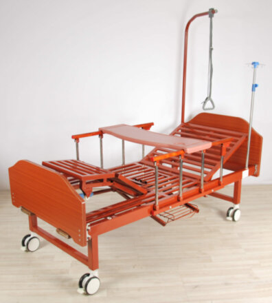 Кровать механическая с туалетным устройством с функцией кардиокресло YG-6 (MM-191ПН)