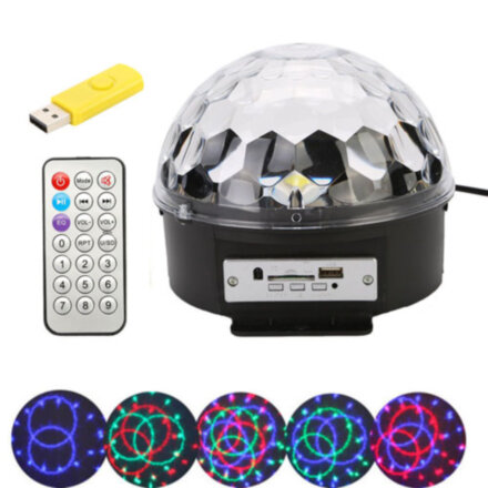 Диско шар светодиодный Led Magic Ball Light с Bluetooth