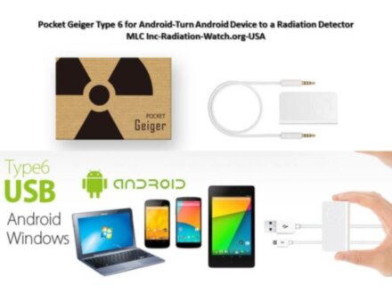 Дозиметр Pocket Geiger для Android/Windows (Type6)