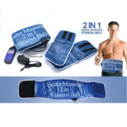Пояс для похудения Sauna Massage 2 in 1 Fitness Belt