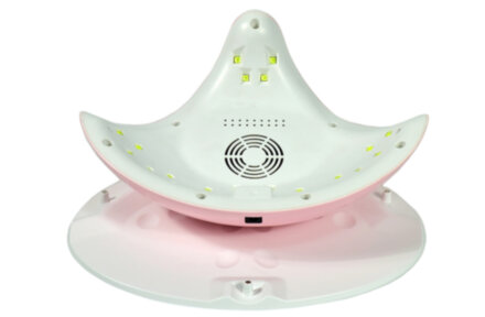 Лампа для гель-лака и шеллака Sun 669 (48W / LED+UV) с вентилятором на две руки
