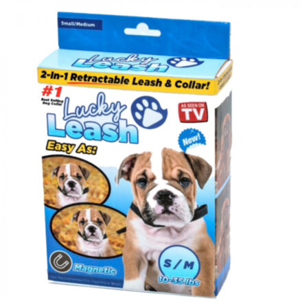 Поводок для собак регулируемый Lucky Leash