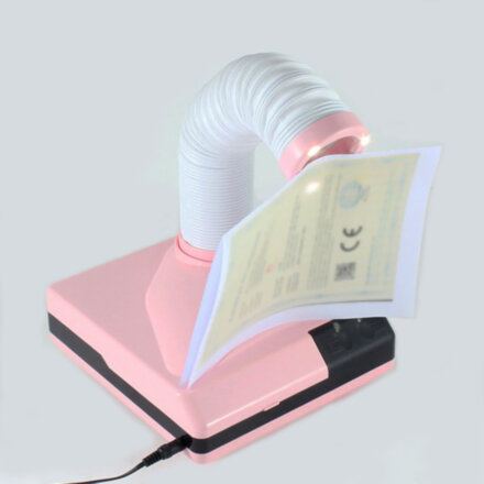 Вытяжка пылесос для маникюра Dust Collector с LED подсветкой (60 Вт)