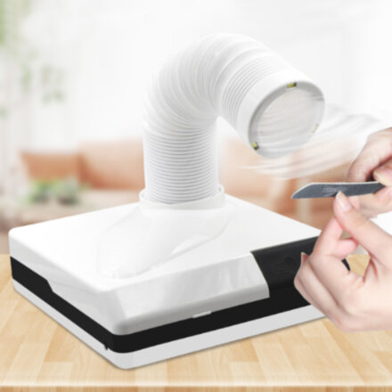 Вытяжка пылесос для маникюра Dust Collector с LED подсветкой (60 Вт)