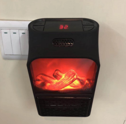 Мини обогреватель-камин Flame Heater 900 W
