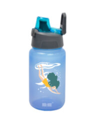 Бутылка для воды и других напитков с автоматическим фиксатором и ручкой &quot;HAND FREE BOTTLE&quot; mini 500 ml.