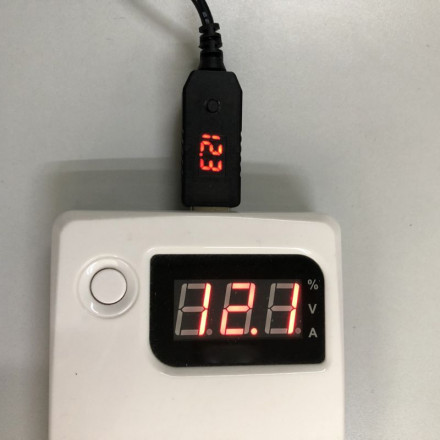 Переходник (конвертер) USB 5V - 12V 700mА, 4.0mm x 1.7mm
