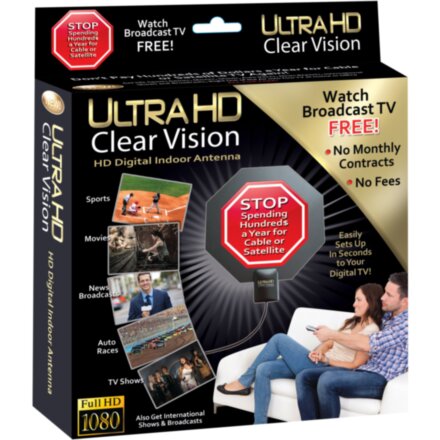 Телевизионная HD антенна Ultra HD Clear Vision