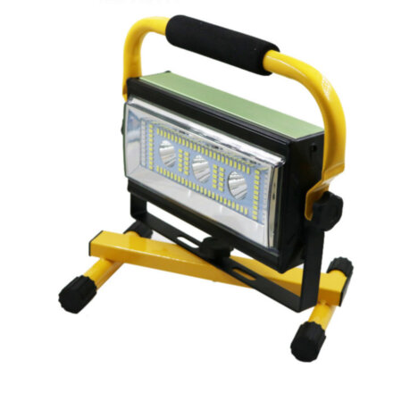 Фонарь-прожектор светодиодный аккумуляторный WJ001-1 с Power Bank