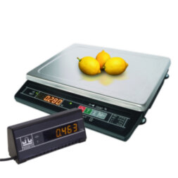 Весы общего назначения МК-А21 (светодиодный индикатор, питание сеть/аккумулятор) с подключением доп. выносного индикатора