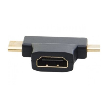 Адаптер HDMI F to micro HDMI M и mini HDMI M