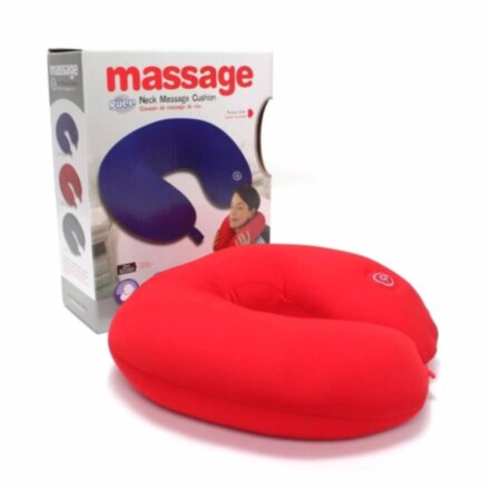 Вибромассажер подголовник Neck Massage Cushion