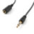 Аудио кабель AUX JD-26 mini-jack 3.5 папа-мама удлинитель