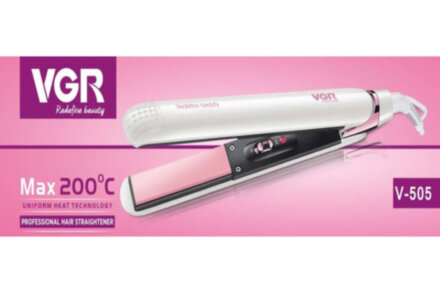 Выпрямитель для волос (утюжок) VGR V-505